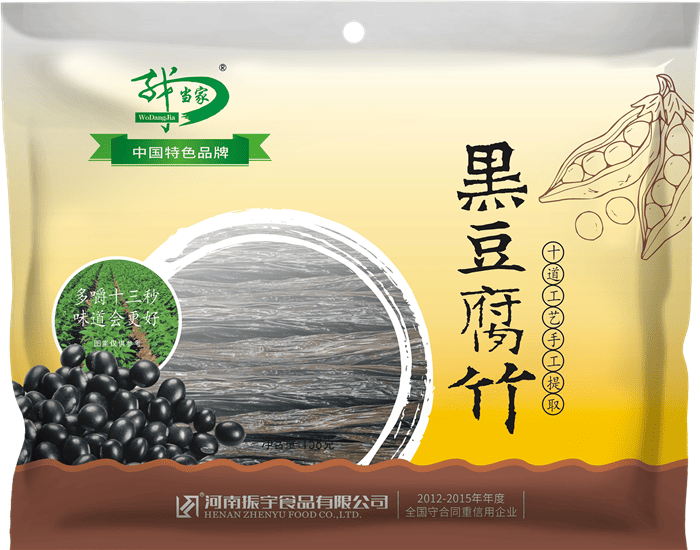 我當(dāng)家158g黑豆腐竹