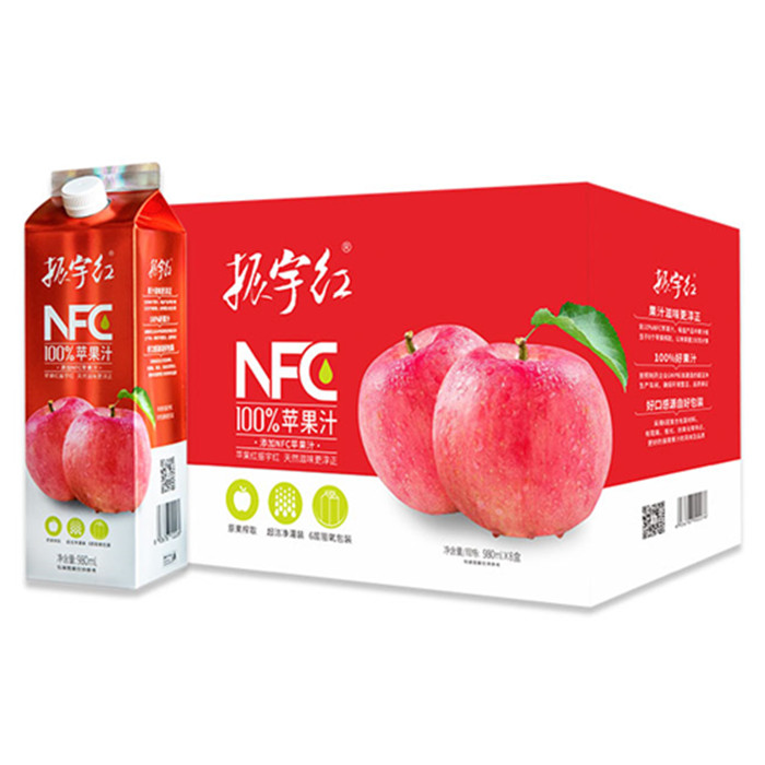 振宇紅NFC100%蘋果汁